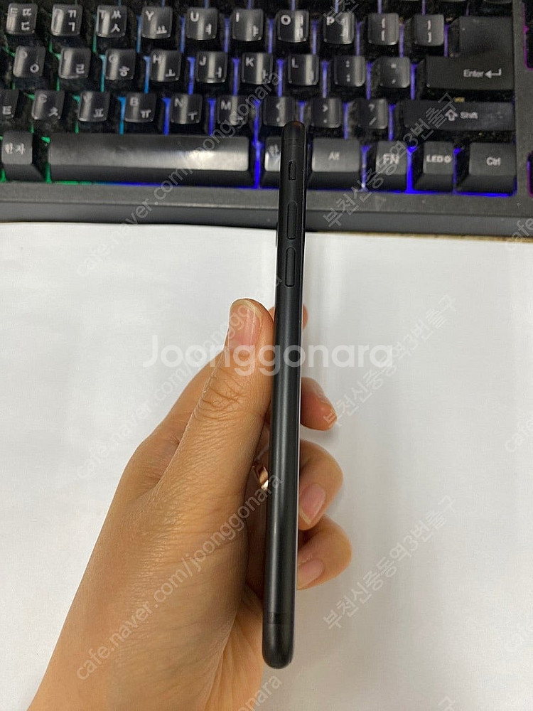 201987 아이폰7 매트블랙 SS급 32GB 무잔상 배터리성능100% 인스타 감성폰 15만 부천 대량구매가능하세요--4